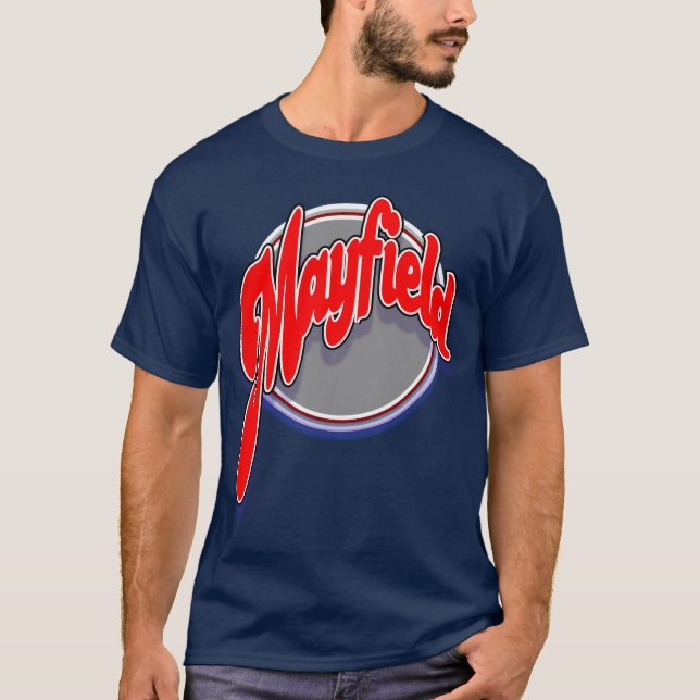 Mayfield nedslagskjorta t-shirt (Framsida)