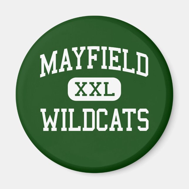 Mayfield - Wildcat - High School - Cleveland Ohio Magnet (Framsidan)