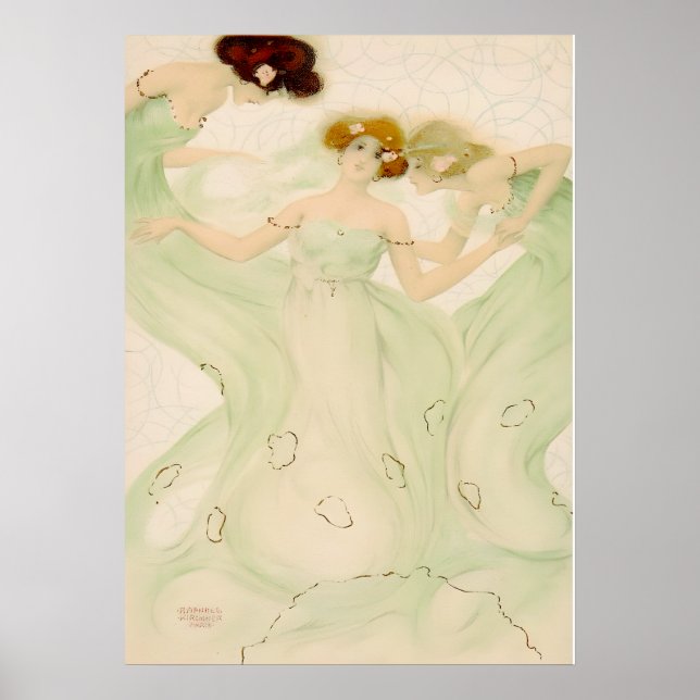 Mayflies av Raphael Kirchner Poster (Framsidan)