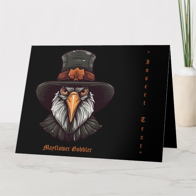 Mayflower Gobbler Kort (Framsida)