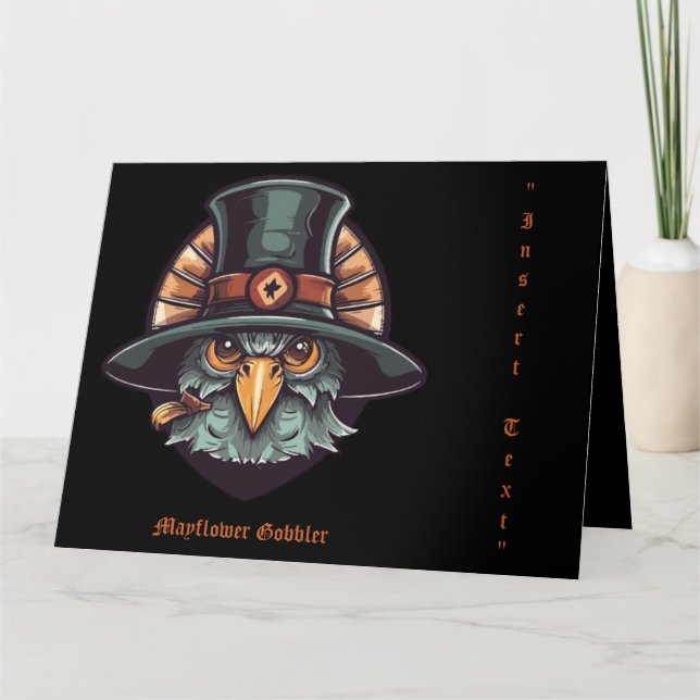 Mayflower Gobbler Kort (Framsida)