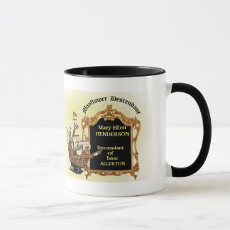 Mayflower härstamma kaffemugg