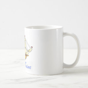 Mayflower härstamma seglingfrakt kaffemugg