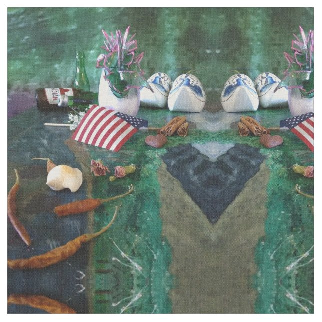 MAYFLOWER-historik Tyg (Närbild)