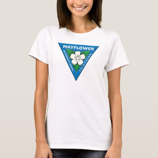 Mayflower internationellTriathlon T Shirt (Framsida)