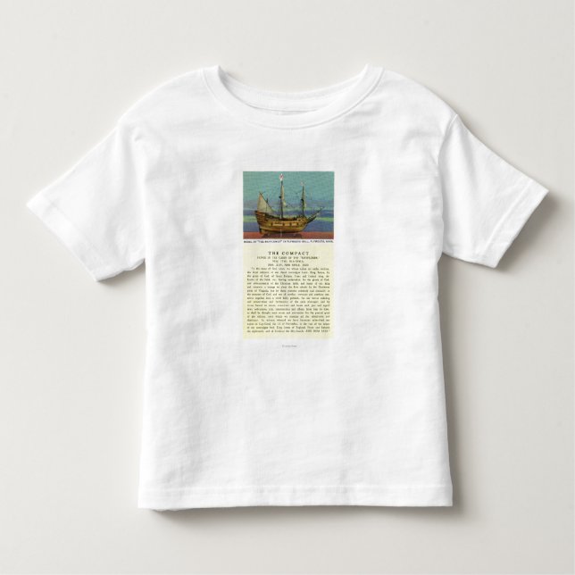 Mayflower modellerar tee shirt (Framsida)