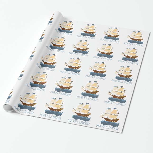 Mayflower Presentpapper (Utrullad)
