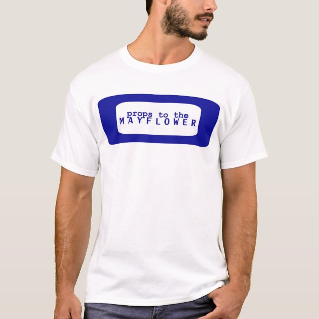 Mayflower T Shirt (Framsida)