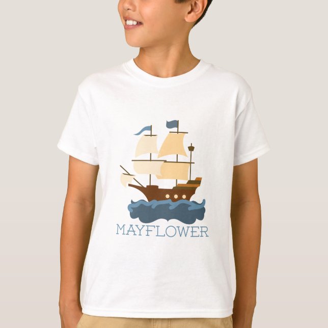 Mayflower Tee Shirt (Framsida)