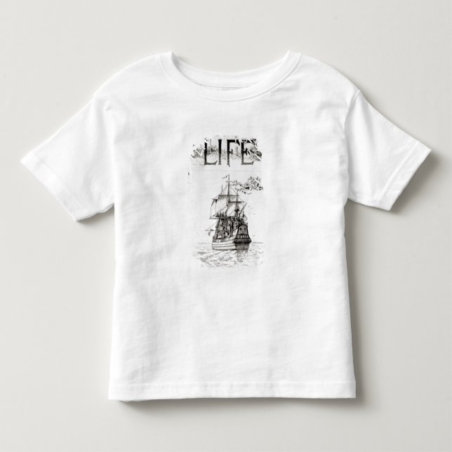 Mayfloweren, beklär täcker från 'Life Tee (Framsida)