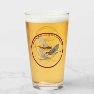 Mayfly Beer Pint Glass Glaskopp