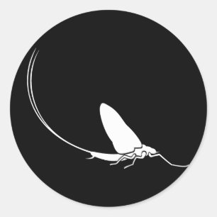 Mayfly Runt Klistermärke