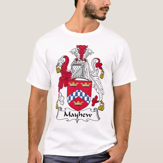 Mayhew familjvapensköld tee shirt (Framsida)