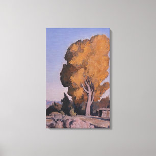 Maynard Dixon - LOW LAND COTTONWOOD 1940 Canvastryck
