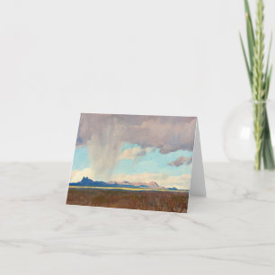 Maynard Dixons regn i Bukt Tack Kort