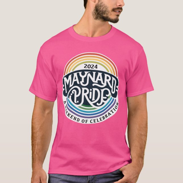Maynard Pride 2024 present T Shirt (Framsida)