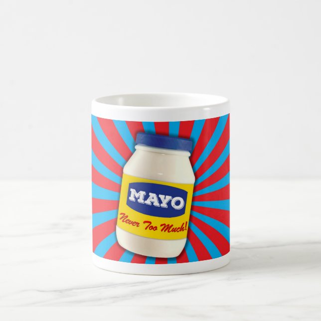 Mayo -- Aldrig för mycket Kaffemugg (Center)
