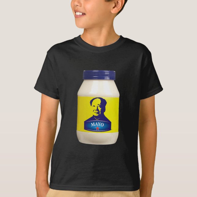 MAYO - ny kinesisk mayonnaise T-shirt (Framsida)