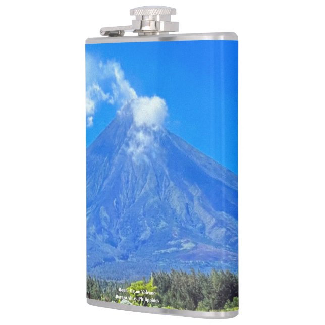 Mayon vulkanen, Phl. -  Fickplunta (Vänster)