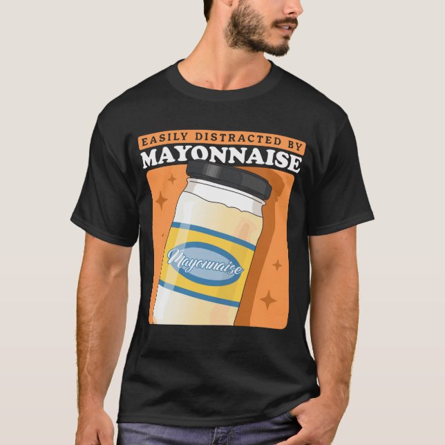Mayonnaise by Mayonnaise T Shirt (Framsida)