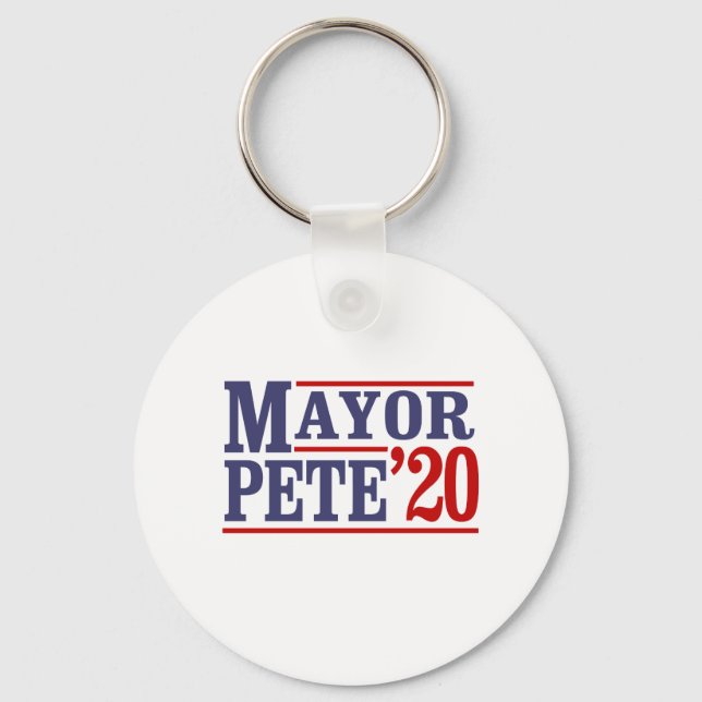 MAYOR PETE "20 NYCKELRING (Framsida)