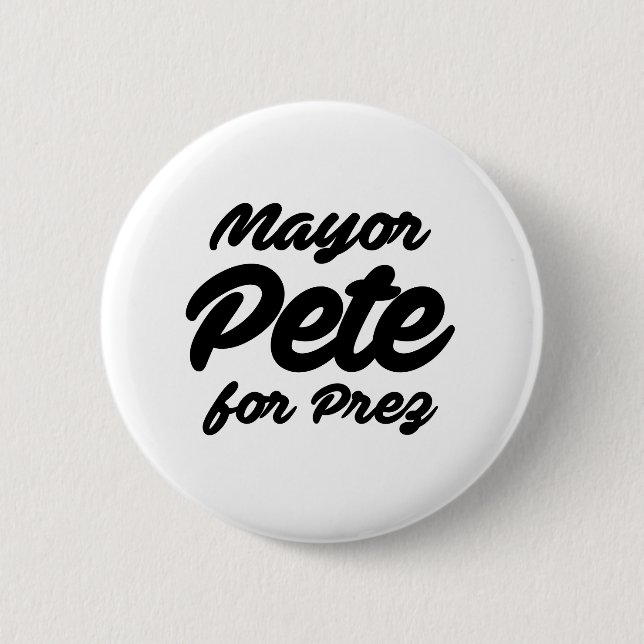 Mayor Pete for Prez Knapp (Framsida)