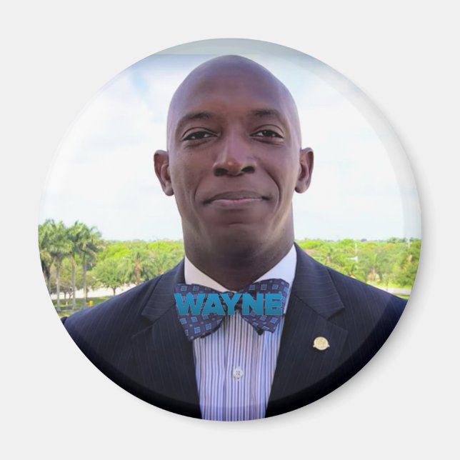 Mayor Wayne Messam för president 2020 Magnet (Framsidan)