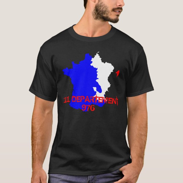 MAYOTTE 101 DEPARTEMENT T SHIRT (Framsida)