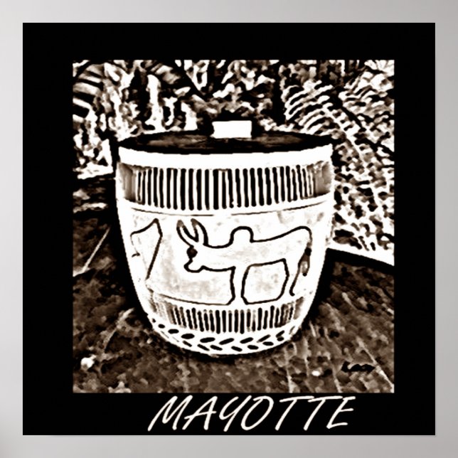 MAYOTTE ART POSTER (Framsidan)