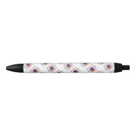 Mayotte Flagga Ballpoint Pen
