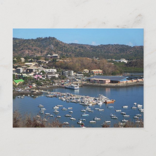 Mayotte - Grande Terre - Mamoudzou Vykort (Framsida)