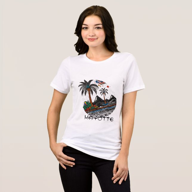 MAYOTTE ISLAND T SHIRT (Framsida Full)