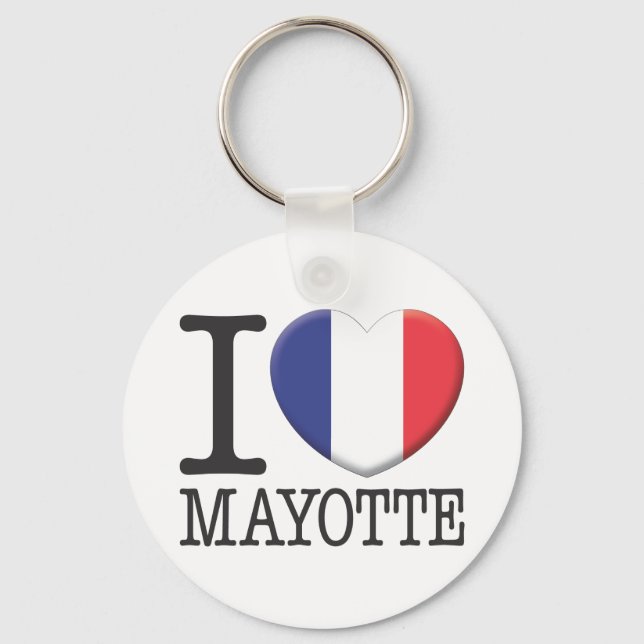 Mayotte Nyckelring (Framsida)