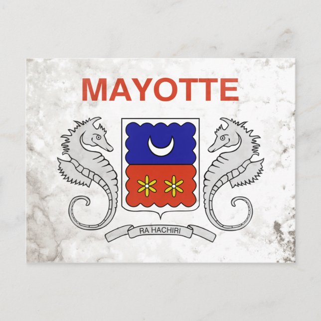 Mayotte Vykort (Framsida)
