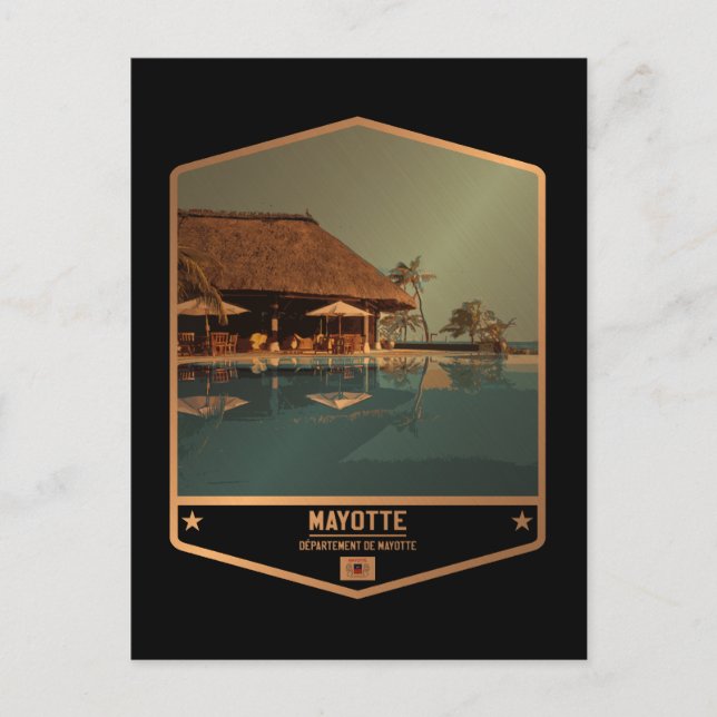 Mayotte Vykort (Framsida)