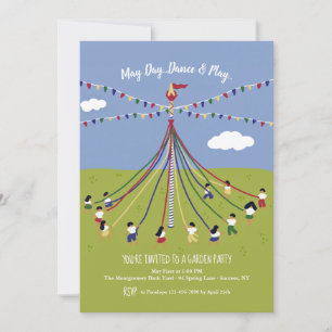 Maypole Dancers Inbjudningar