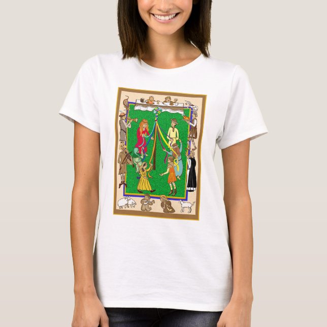 Maypole, Medieval Fayre Tee Shirt (Framsida)