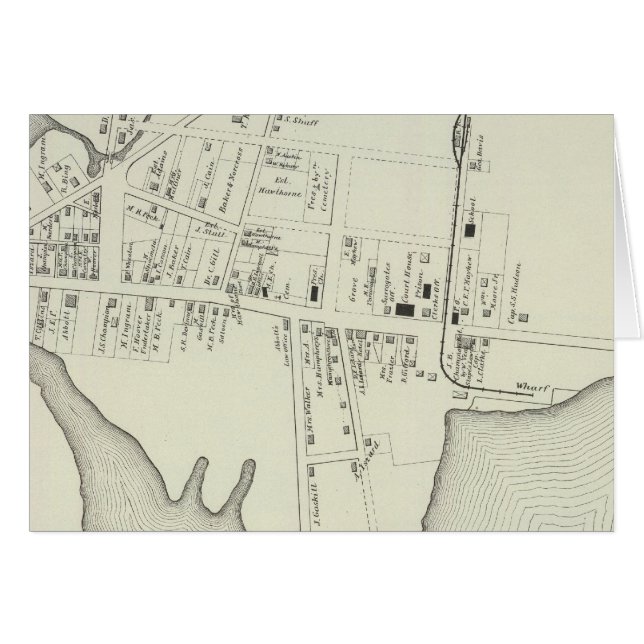 Mays Landing, New jersey Hälsningskort (Framsidan Horizontal)