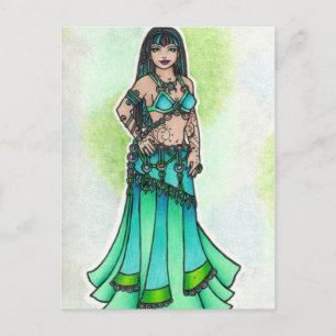 Maysun Belly Dancer Vykort