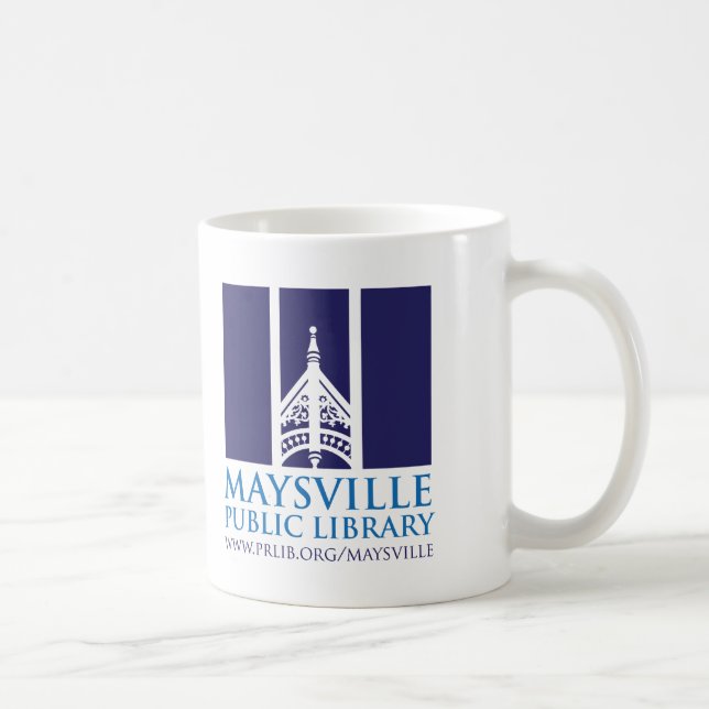 Maysville offentligt bibliotekmugg kaffemugg (Höger)