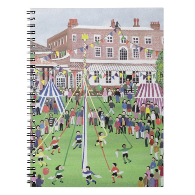 Maytime 1993 anteckningsbok med spiral (Framsidan)