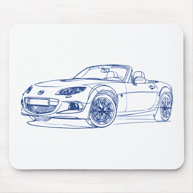 Maz Miata MX5 2013 Musmatta (Framsidan)