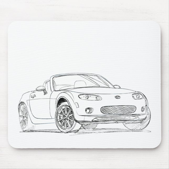 Maz MX5 Miata gen3 Musmatta (Framsidan)