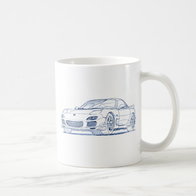 Maz RX7 1999 Kaffemugg (Höger)