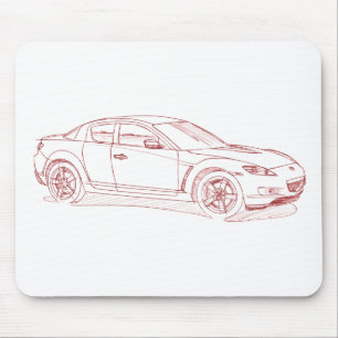 Maz RX8 2003 skissar Musmatta