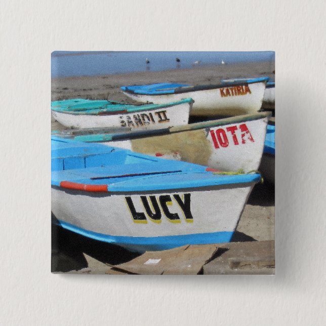 Mazatlan FishingBoats Knapp (Framsida)