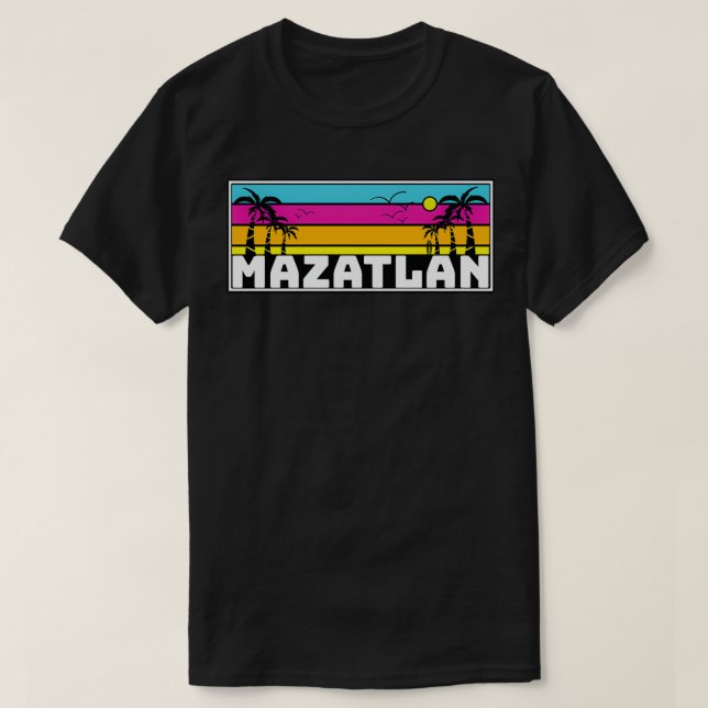 Mazatlan Mexico Classic TShirt T Shirt (Design framsida)
