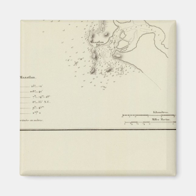 Mazatlan, Mexiko Magnet (Framsidan)