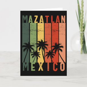 Mazatlan Mexiko Souvenir Mexikansk Semester Män Kv Kort