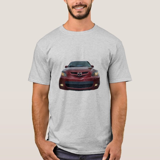 Mazda3 t skjortan Mazda skjortans framsida bara fi Shirt (Framsida)